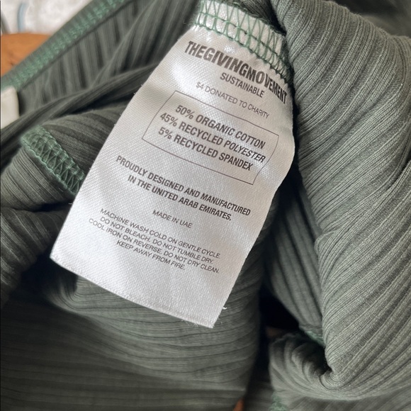 The Giving Movement Ribbed Organic Knit Hook Long Sleeve Cardigan - Picture 10 of 10